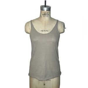 Crea Concepts 36 / 6 cream linen blend tank top